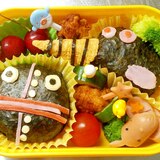 キャラ弁☆だだんだん&モグリン☆子供のリクエスト♪